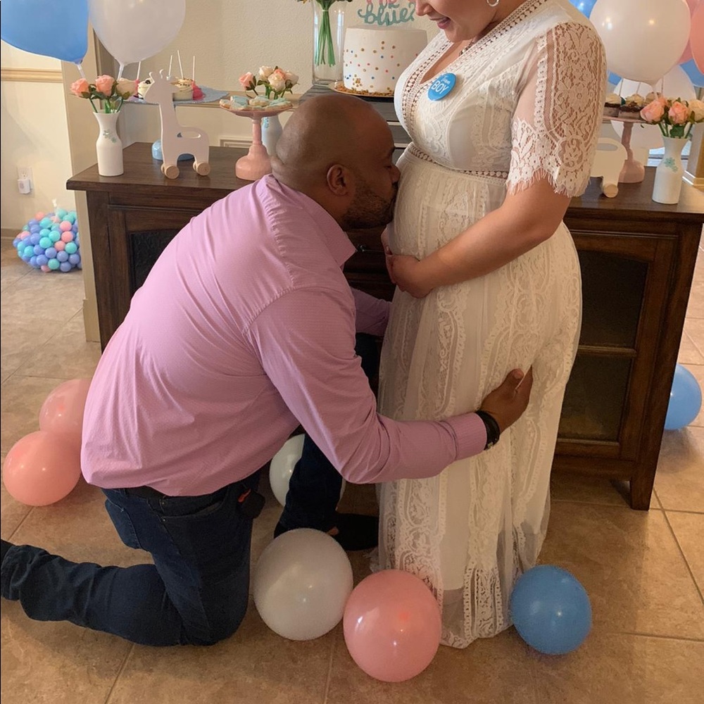 Women's Deep V Neck Short Sleeve Floral Lace